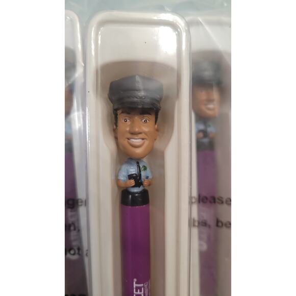 Ultracet Policeman Bobblehead Pens 10-Pack – New Sealed Lot Promotional... - Picture 3 of 4